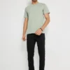 A24J3269941BYBL_BLACK_alt1-1.webp Light Wash Cotton Slim Fit Men's Jeans