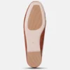 S25FWNW5513596_TAN_alt5.webp Viar 4PR Synthetic Slip-On Women's Casual Wear Ballerinas